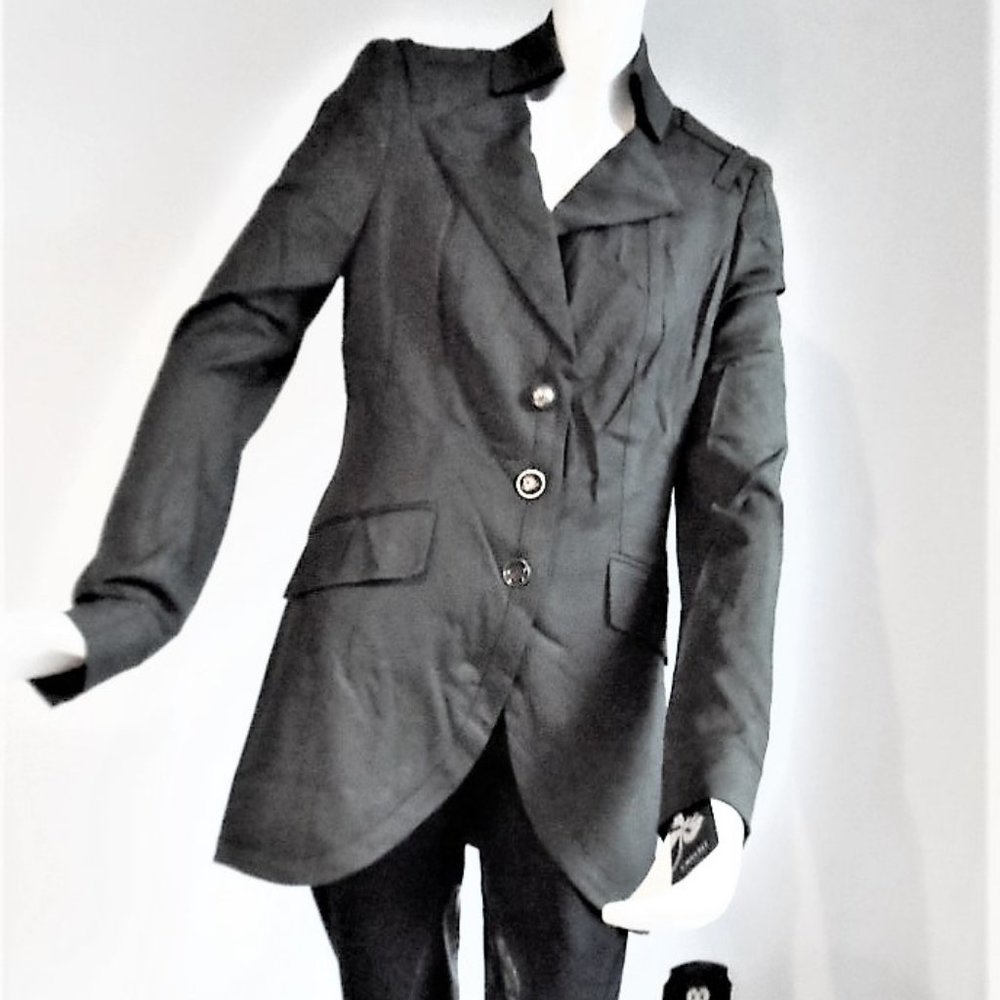 ORWELL LONG BLAZER LINNING, 99% WOOL VIRGIN ,1% LYCRA NWT